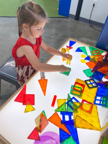 ABA Therapy - Design and construction by preschooler